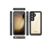 Coque FOXDOCK étanche intégrale pour Samsung Galaxy S24 Plus protection étanche avec couches TPU/PC/PET, résistante aux chocs et aux chutes