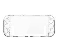 Coque FOXDOCK fine et transparente pour Switch 2 - Coque de protection ultra-fine et légère, agréable au toucher, anti-traces de doigts, protection intégrale contre les chutes et les rayures Transpare