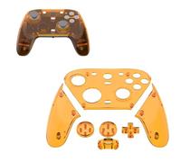 Coque frontale transparente pour manette GameSir G7 Pro, coque avant de rechange pour manette de jeu GameSir G7 Pro, version PC (orange)