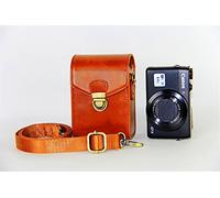 Coque G7 X Mark II, Zakao PU FullBody Bottom Ouverture Version de protection cuir Sac pour appareil photo Canon PowerShot G7 X Mark II G1 X 2 G10 G11 G12 G15 G16 G1 X
