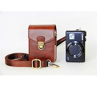 Coque G7 X Mark II, Zakao PU FullBody Bottom Ouverture Version de protection cuir Sac pour appareil photo Canon PowerShot G7 X Mark II G1 X 2 G10 G11 G12 G15 G16 G1 X