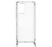 Coque pour Samsung Galaxy A02s Anneau personnalisable avec bijou/Chaîne Transparent
