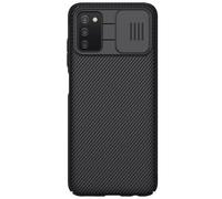 Coque Galaxy-A03s noire CamShield de Nillkin protection caméra