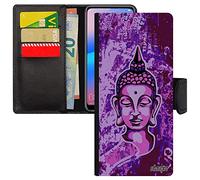 Coque Galaxy Note 20 à Rabat Portefeuille Bouddha Dessin Yoga Femme Tibet Bouddhisme Journal Telephone personnalisé Pochette pour Samsung