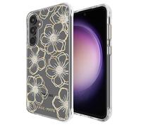 Coque Galaxy S23 FE 5G Motif Floral Gems Protection Élégant Antimicrobienne CASE MATE Dorée