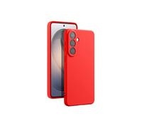 Coque Galaxy S26 Silicone Soft-Touch Microfibre Rouge