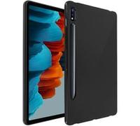 Coque Galaxy Tab S7 11.0 et Tab S8 Silicone Ultra-fine et Légère Noir Avizar Noir Noir G