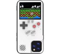 Coque Gameboy pour iPhone 13 Pro Max avec 36 Jeux Classiques FONGWAN Etui de Protection -Blanc Blanc G