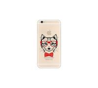 Coque Gel imprimée pour apple iPod touch 5 (Chat Noud Papillon Rouge)