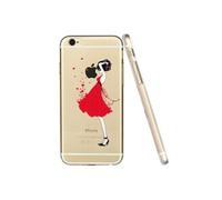 Coque Gel imprimée pour Apple iPod touch 5 (Robe Rouge)