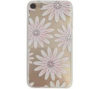 Coque Gel imprimée pour Apple iPod Touch 6 ( Fleur Rose Strass ) G