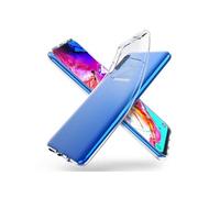 PHONILLICO® Coque Gel TPU Transparent pour Samsung Galaxy A70 - Coque Housse Etui Protection Gel TPU Silicone Souple Ultra Mince Fine Slim Leger