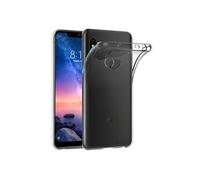 PHONILLICO Coque pour XIAOMI REDMI Note 6 Pro - Housse Etui Gel TPU Silicone Transparent Protection Souple Ultra Mince Fine Slim Leger Anti Choc Résistant