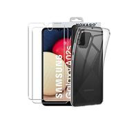 Coque gel transparente pour Samsung Galaxy A02S 4G et 2 protections écran verre trempé []