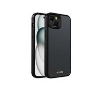 Accezz Coque Givrée Robuste pour Apple iPhone 15 Plus - Noir