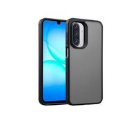 Accezz Accezz Coque Givrée Robuste pour Samsung Galaxy A18 (4G) / A17 (4G/5G) Noir Noir