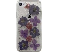 Coque Glam Hippie Chic fleurs IP 6/7/8/SE20 Violet