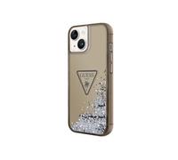 Coque pour Apple iPhone 14 Glitter Palm à paillettes Noir