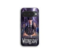 Coque Google Pixel 10 Mercredi Adams Séries Wednesday Saison 2 Silicone TPU Noir