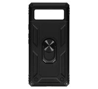 Coque Google Pixel 6A Hybride Antichoc Bague de maintien Support Vidéo noir