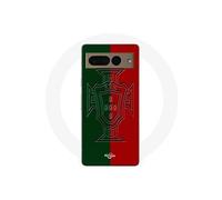 Coque Maniacase pour Google Pixel 7 Pro portugal logo vert et rouge