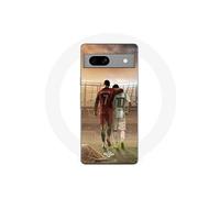 Coque Maniacase pour Google Pixel 7a cristiano ronaldo messi goat