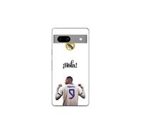 Coque Maniacase pour Google Pixel 7a Kylian Mbappe Real Madrid 9 Hola