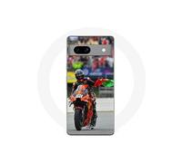Coque - Maniacase - Google Pixel 7a - Drapeau Portugal - Silicone plastique - Souple