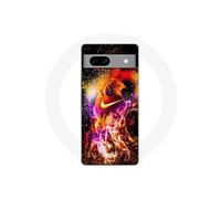 Coque Google Pixel 7a Nike peinture colorée
