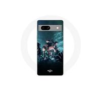 Coque Google Pixel 7a Tanjiro nezuko demon slayer