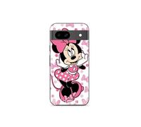 Coque Google Pixel 8a Minnie Mouse rose Disney Cartoon