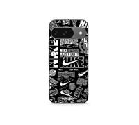 Coque Google Pixel 9 Nike air logo Download Nike Graffiti Noir et blanc
