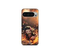 Coque Google Pixel 9 Pro Demon Slayer Nezuko 3D art anime Manga copie
