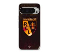 Coque Google Pixel 9 Pro Rcl Lens Orange Fond Noir