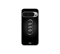 Coque de téléphone - MANIACASE - Google Pixel 9 Pro XL - Souple - Noir - Logo Audi