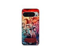 Coque de téléphone - MANIACASE - Google Pixel 9 Pro XL - Silicone TPU - Noir - Stranger Things