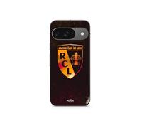 Coque Google Pixel 9 Rcl Lens Orange Fond Noir