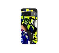 Coque pour Google Pixel 9 super-moto Valentino Rossi MotoGP Helmet