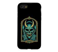 Coque Gothique Goth Fantasy Crâne Démon Oni Coque pour iPhone SE (2020) / 7/8