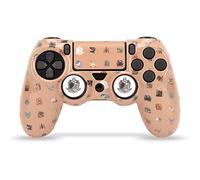 Coque + Grips Pour Manette - Fr-Tec - Monster Hunter - Multicolore - Ps4 - Licence Officielle