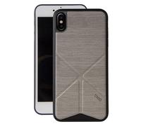 Coque grise UNIQ Transforma Ligne pour iPhone X