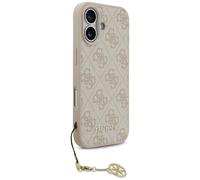 Coque Guess 4G Charms Collection MagSafe Étui pour iPhone 17 Rose