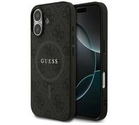 Guess 4G Ring Classic Logo étui MagSafe pour iPhone 17 noir