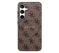 Guess 4g Ring Classic Logo Magsafe Galaxy S25 Fe Phone Case Marron