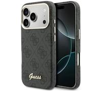 Coque Guess 4G Script MagSafe pour iPhone 17 Pro Max - Black