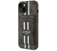 Coque Guess Cardslot 4G MagSafe avec porte cartes pour iPhone 15 - Brown