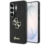 Coque Guess Fixed Glitter Big 4G Metal Logo pour Samsung Galaxy S26 Ultra - Black