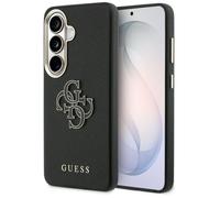 Coque Guess Grained Big 4G Metal Logo pour Samsung Galaxy S26 - Black