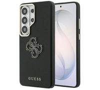 Coque Guess Grained Big 4G Metal Logo pour Samsung Galaxy S26 Ultra - Black