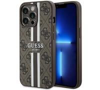 Coque Guess Hardcase 4G MagSafe marron pour iPhone 13 Pro